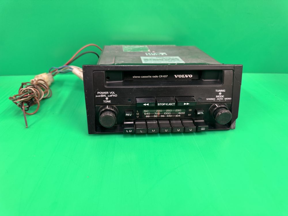 Old Volvo CR-107 Old Classic Vintage Radio Cassette Player