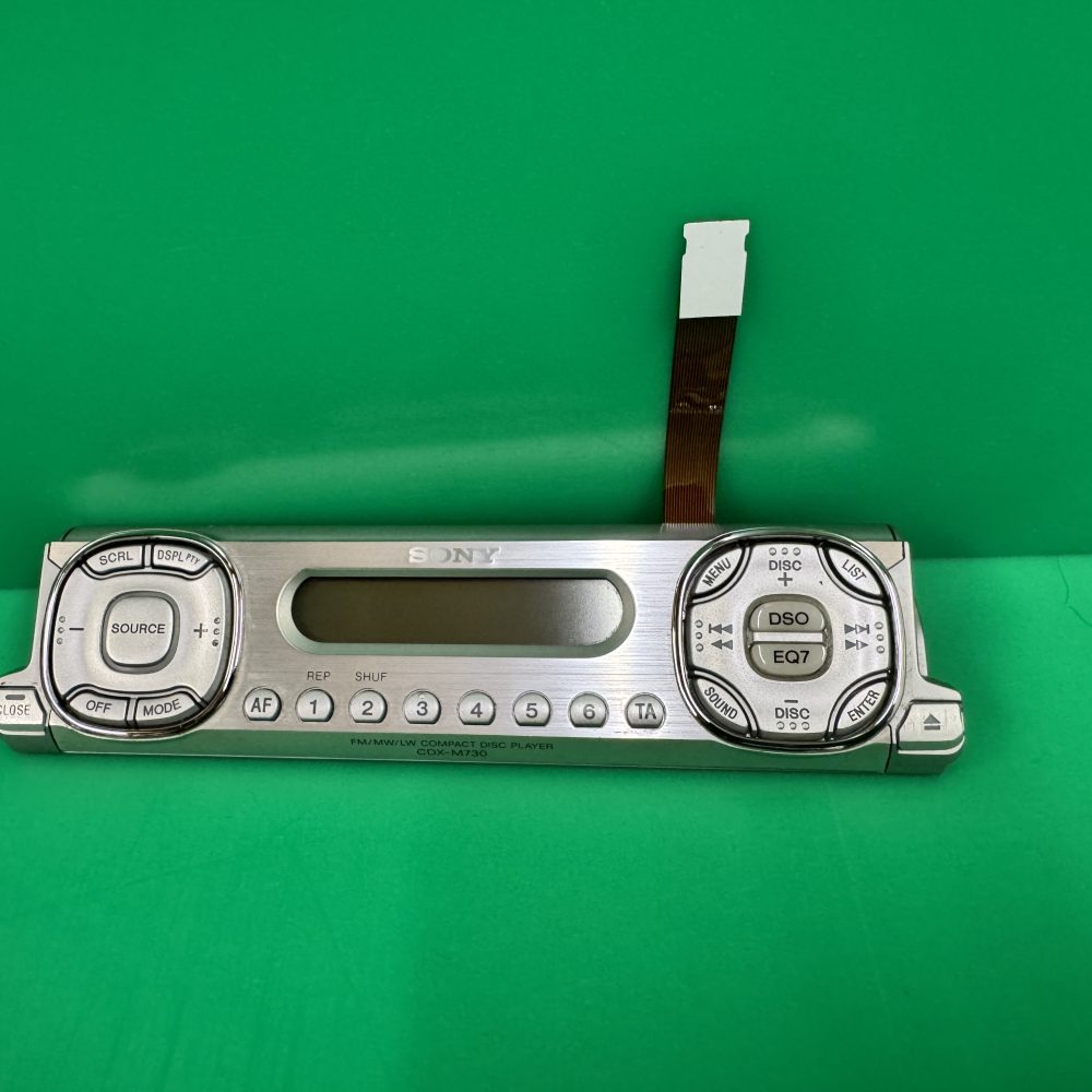 Sony Cdx-M730 Xplod Car Radio Stereo main internal face panel