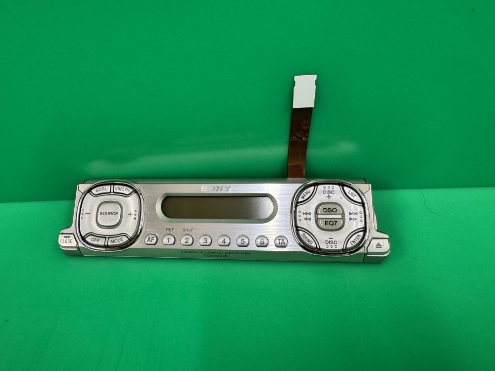 Sony Cdx-M730 Xplod Car Radio Stereo main internal face panel