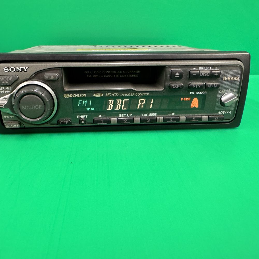 Sony Xr-C5120r Car Radio Stereo cassette player with Cd changer control