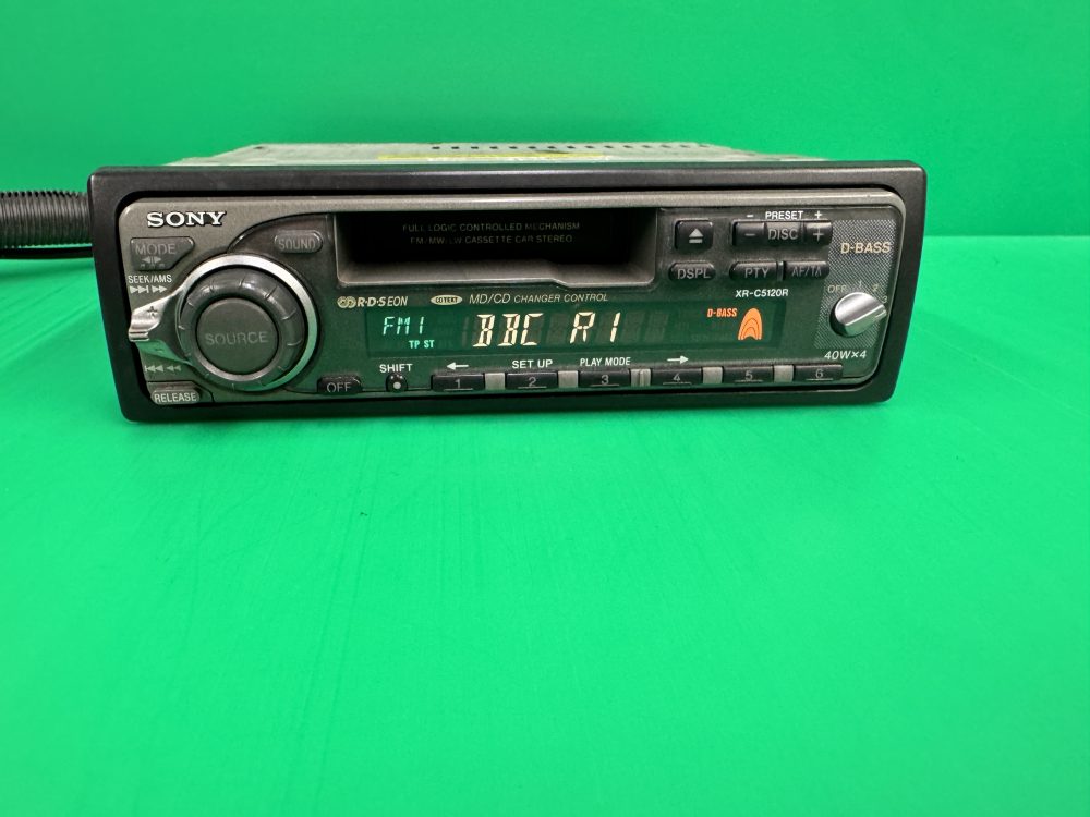 Sony Xr-C5120r Car Radio Stereo cassette player with Cd changer control