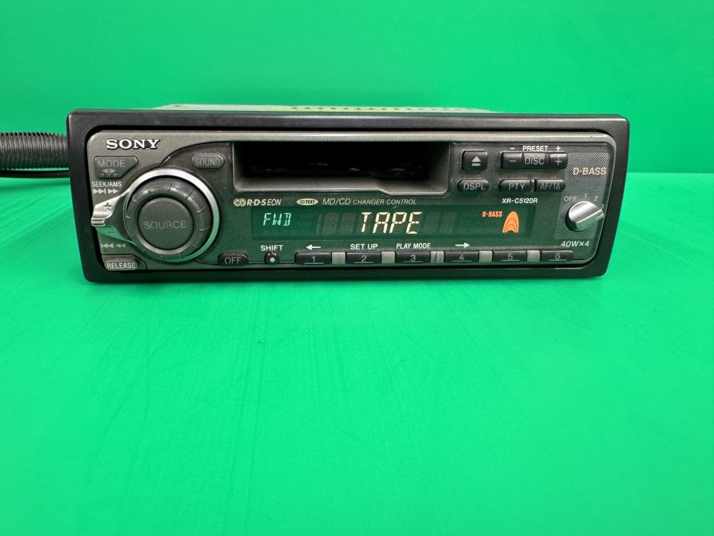 Sony Xr-C5120r Car Radio Stereo cassette player with Cd changer control - Image 3