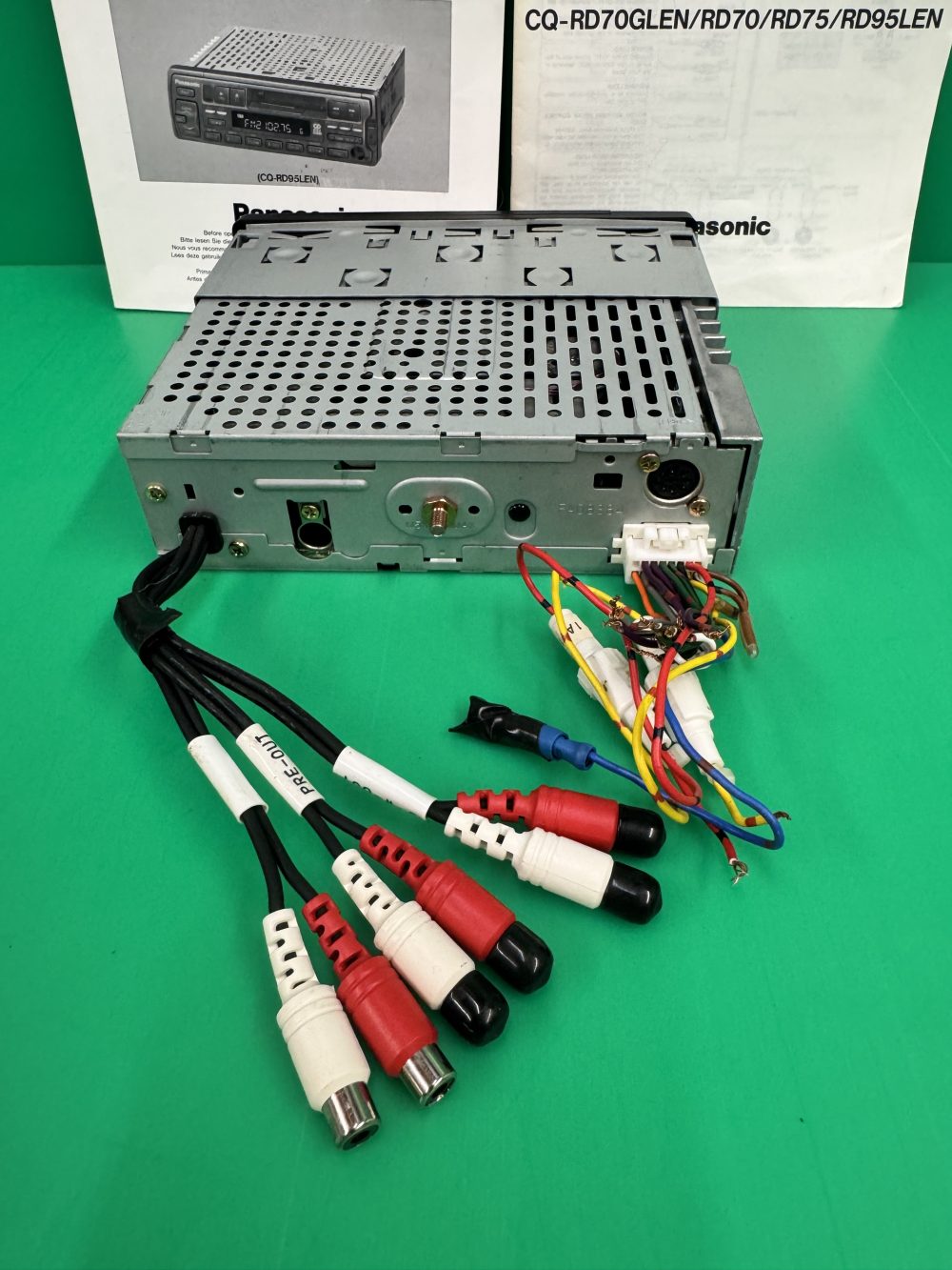 Panasonic Cq-Rd75 Old Vintage Radio Cassette Player Cd Changer Control Aux in - Image 7