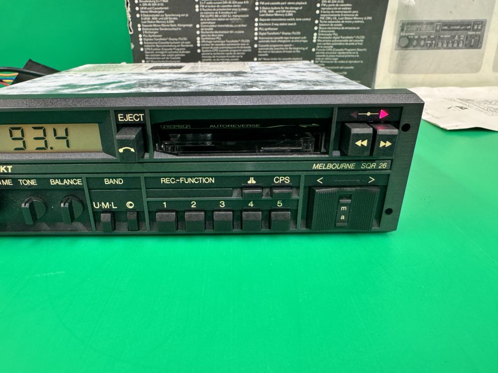 Blaupunkt Melbourne Sqr26 old car radio cassette player boxed excellent - Image 8