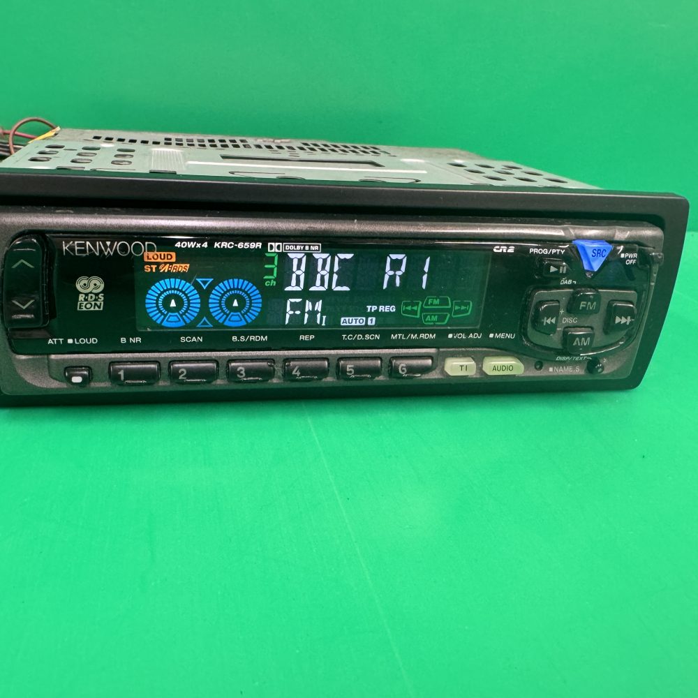 Kenwood Krc-659r radio Cassette player with cd changer Control