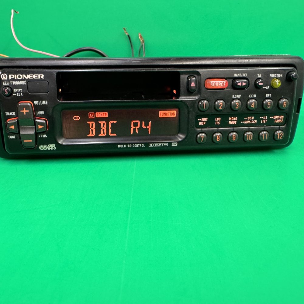 Pioneer Keh-P7000rds old car radio cassette player with Cd changer control