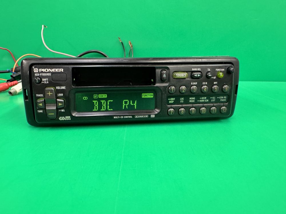 Pioneer Keh-P7000rds old car radio cassette player with Cd changer control - Image 3