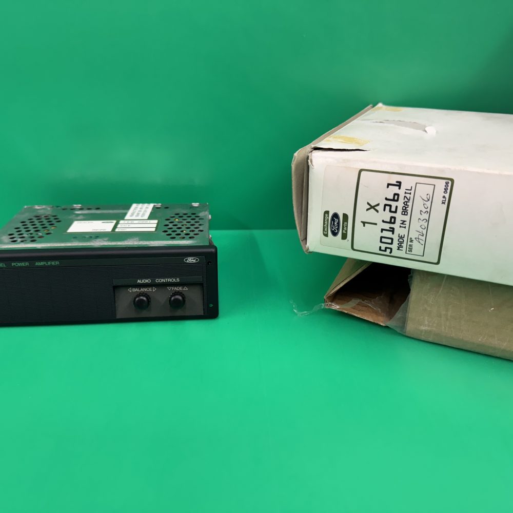 Ford Cosworth etc Old Classic Vintage four channel power amplifier Car Add On Amp Amplifier New old stock