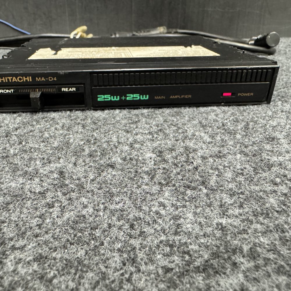 Hitachi Ma-D4 old amp 2 channel retro amplifier
