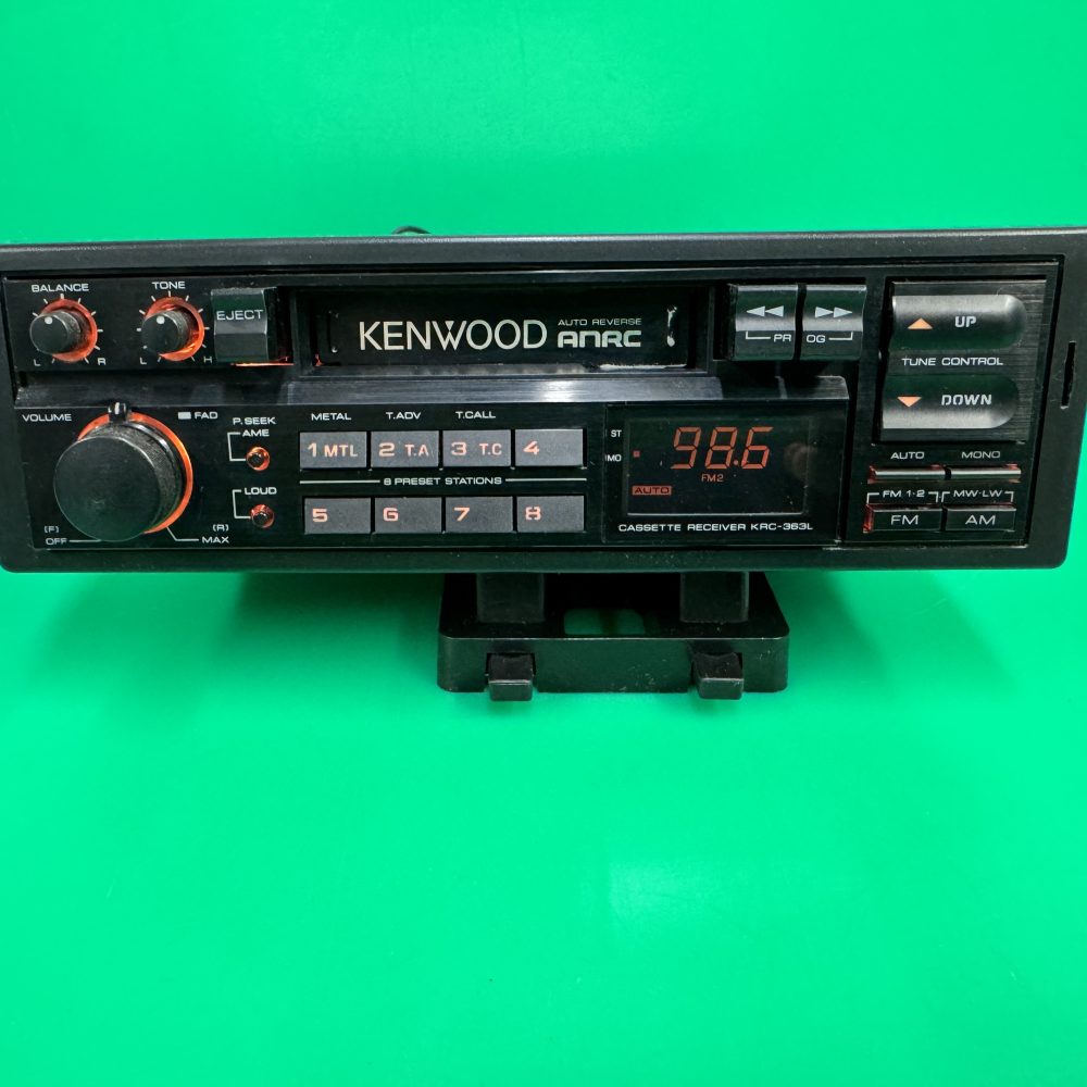 Kenwood Krc-363L old fixed car radio cassette player