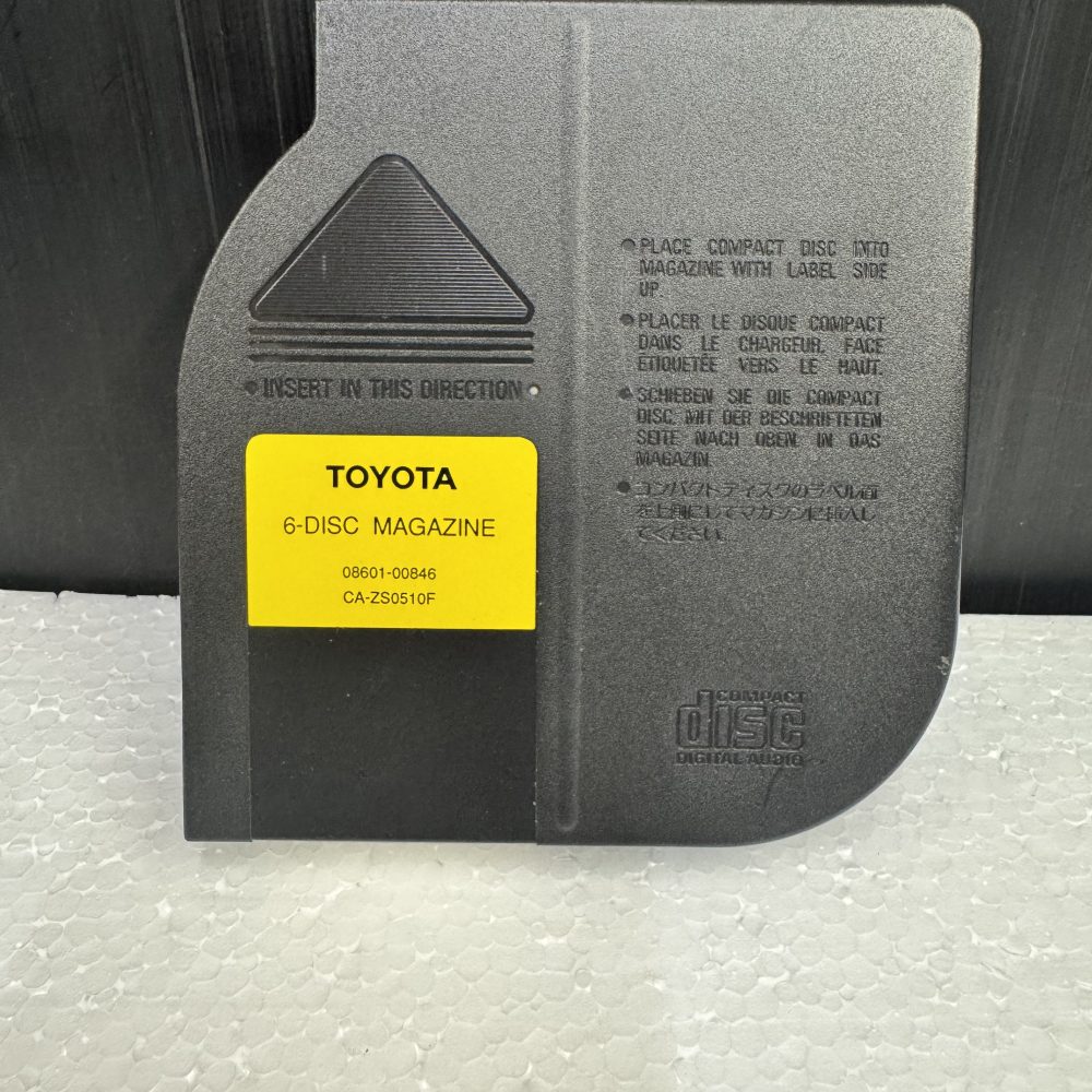 Toyota Panasonic 6 Disc Car Cd Changer Stacker Shuffler Magazine Cartridge