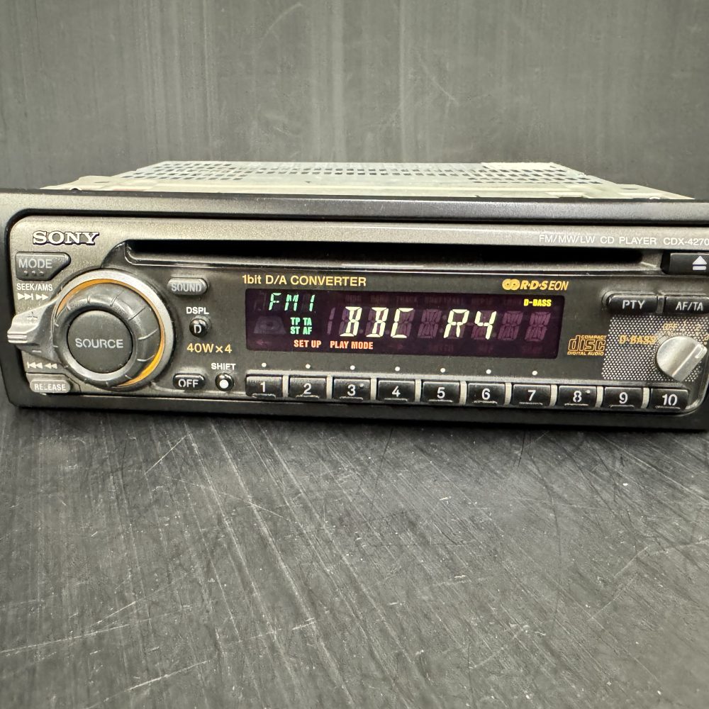 Sony Cdx-4270r retro 90s CD player