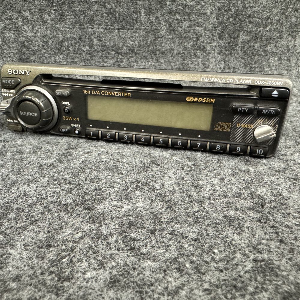 Sony Cdx-4250rv Car Radio Stereo Face Front Panel complete