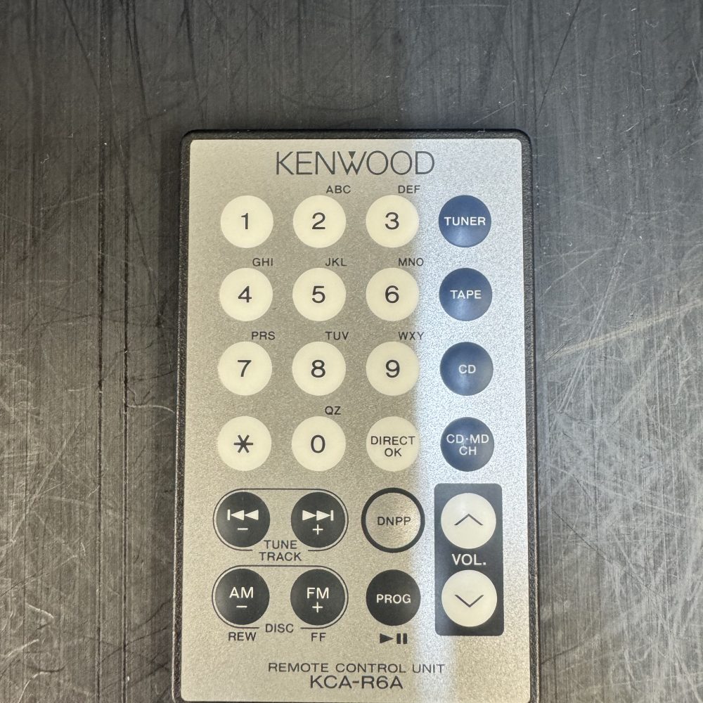 Kenwood Kca-R6a Remote control iR Handheld Genuine Kenwood