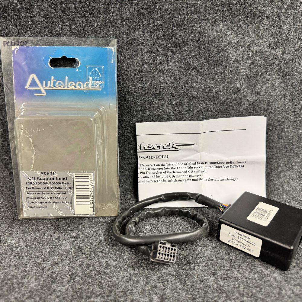 Ford cd changer adapter lead to Kenwood cd changer convertor 