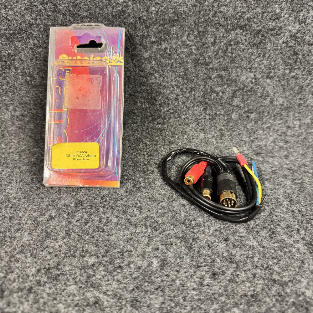 Autoleads Pioneer PC1-506 Din to RCA converter Male