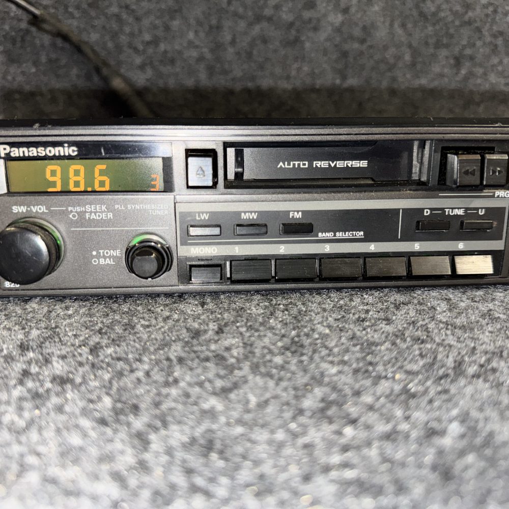 Panasonic 825 Old Vintage Radio Cassette Player Old Golf Audi