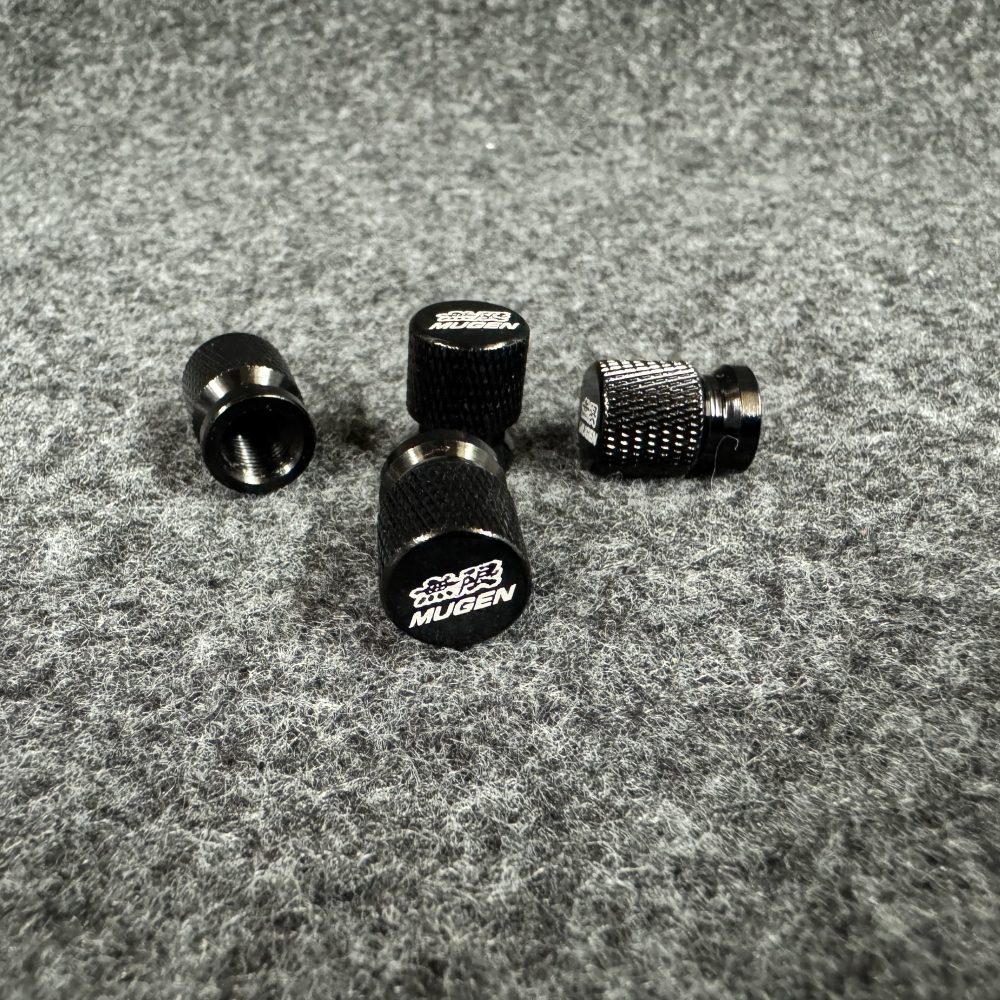 Set of x4 Honda Mugen Tyre Dust caps