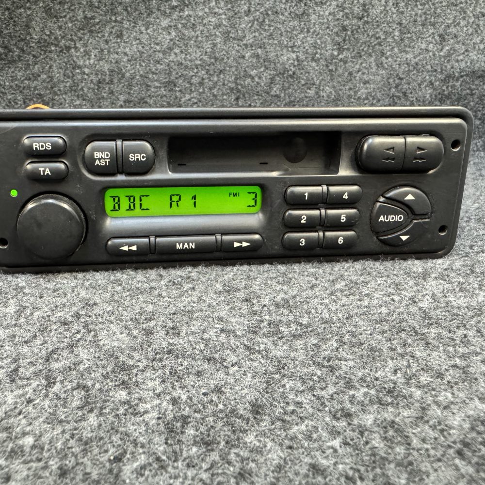 Old Classic Peugeot Car Radio Cassette Player With Code 22rc200/35