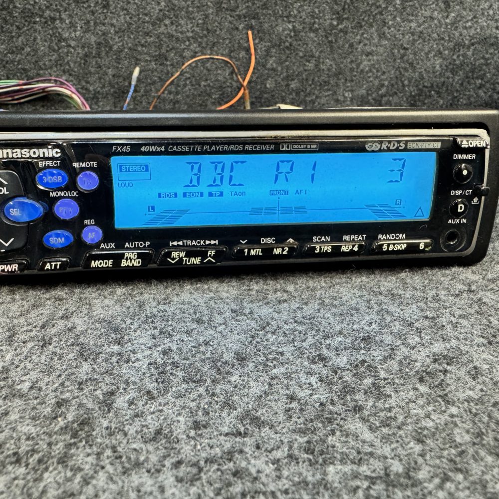 Panasonic Classic Retro Car Radio Stereo Cassette player FX-45