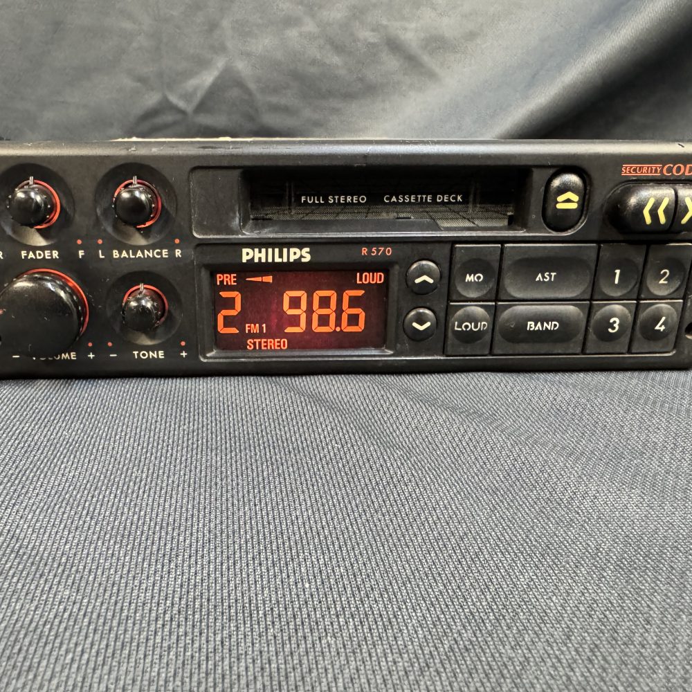 Old Classic Philips R570 Car Radio Stereo Cassette Player - Montego Maestro