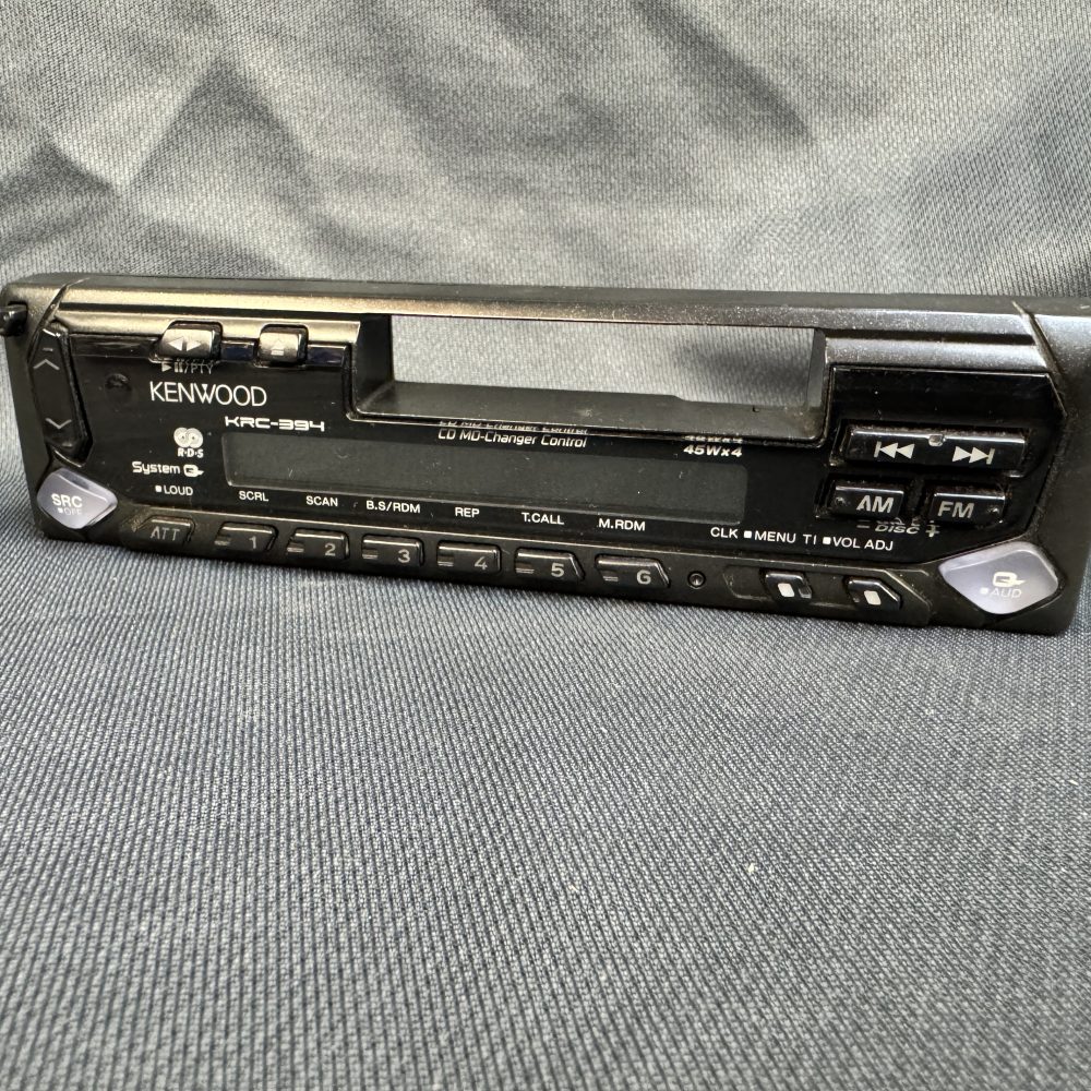 Kenwood Krc-394 Face Front Panel Flip Off Facia Krc394