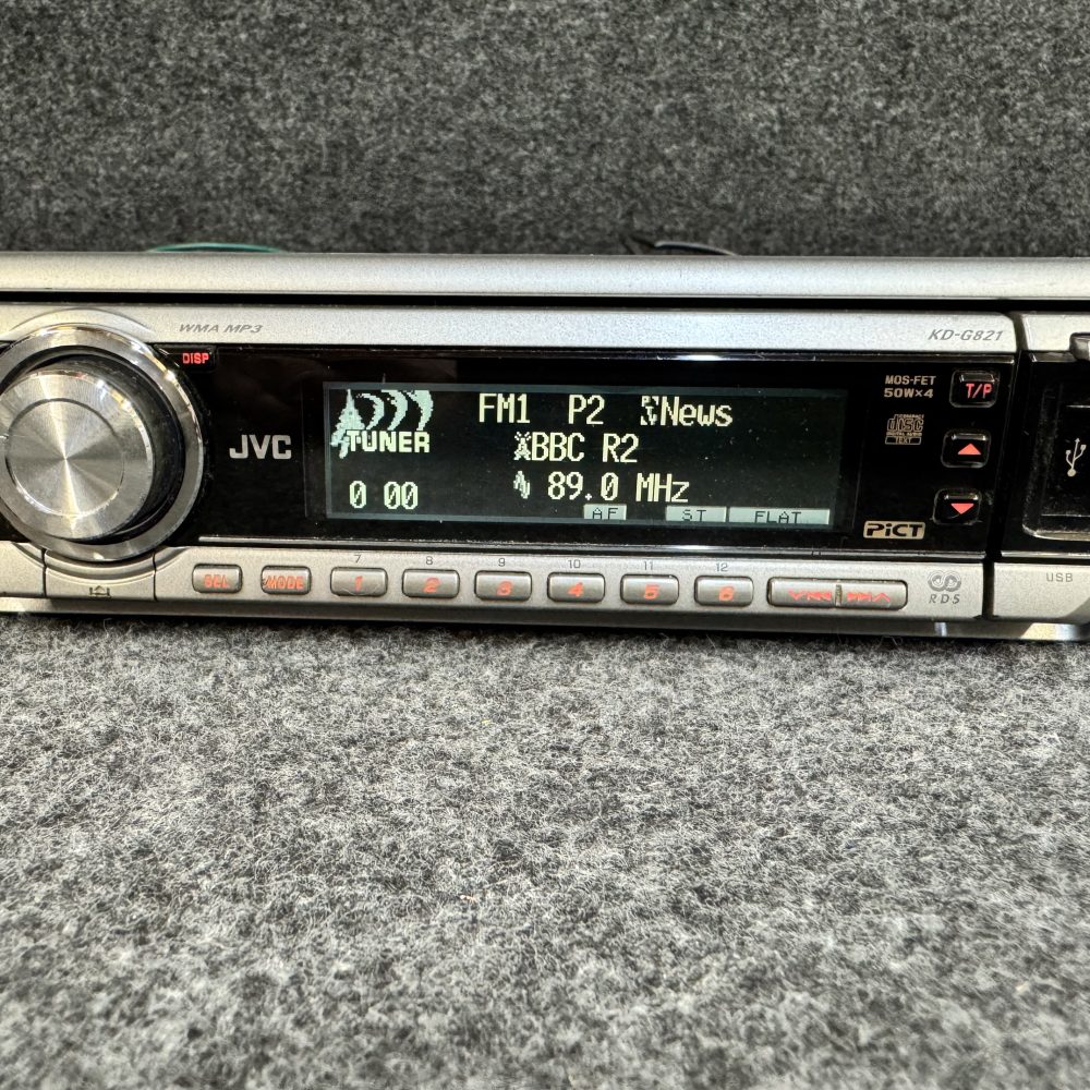 Jvc Kd-G821 car Radio Cd media Player with Usb Aux in