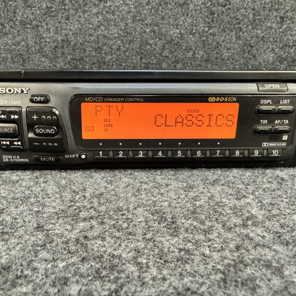 Sony Car Radio Cassette Player with Cd Changer Control Xr-C700rds