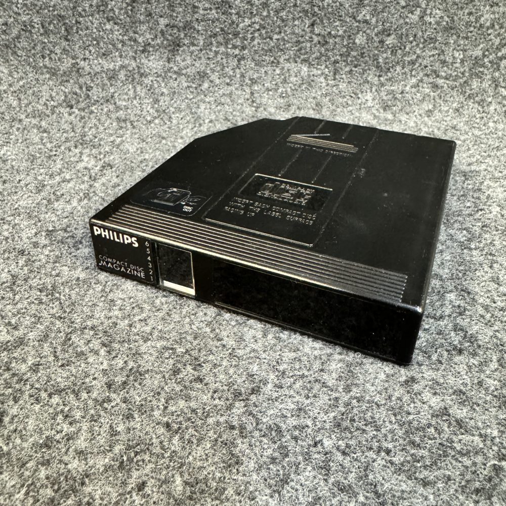 Philips 082 Add On Car Cd Changer Stacker Shuffler Magazine Cartridge 6 disc