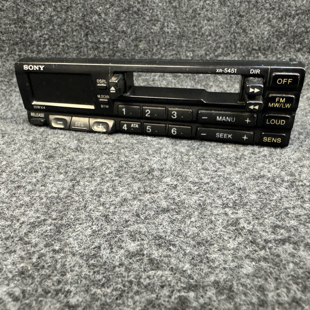 Sony Xr-5451 Car Radio Stereo face front panel Facia only