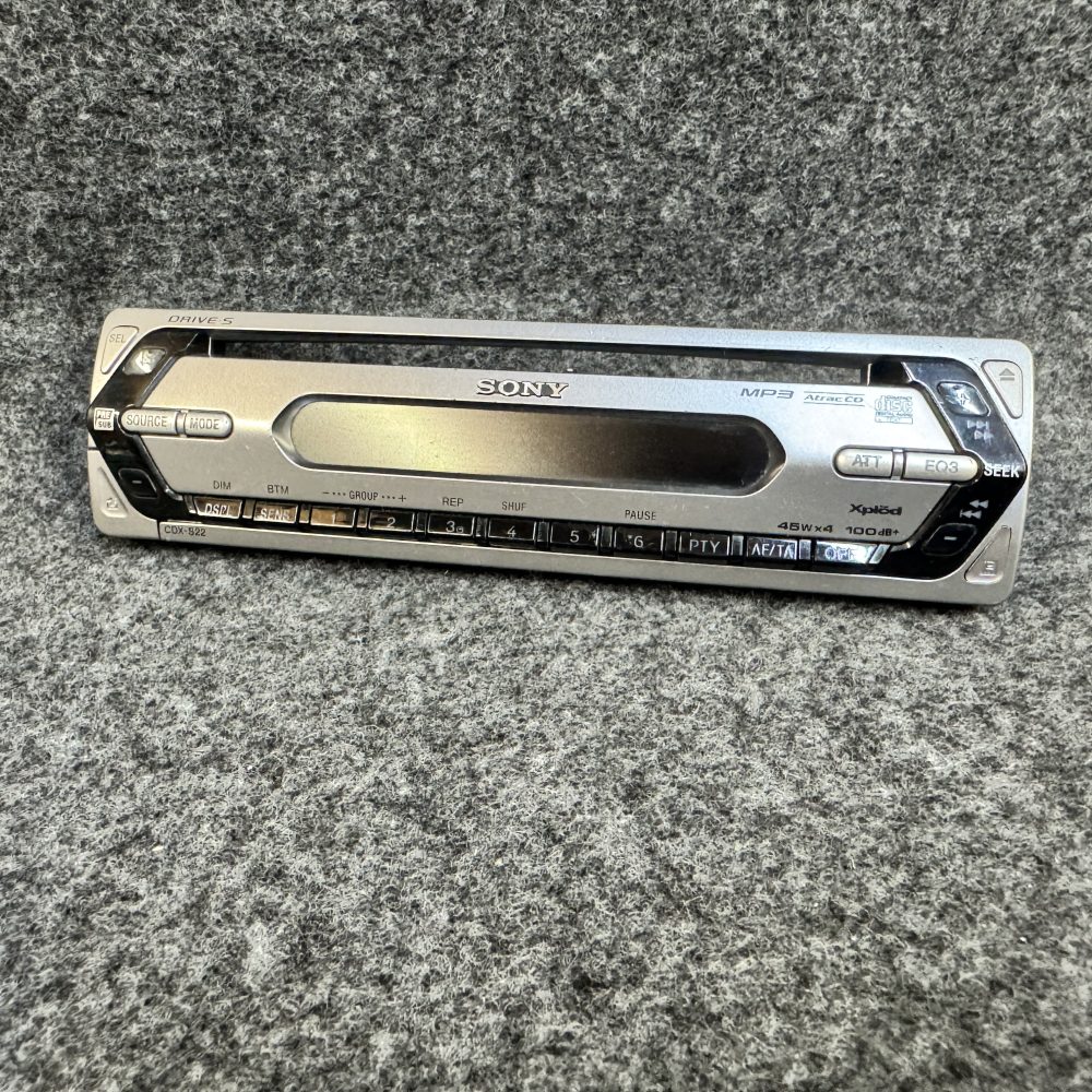 Sony Cdx-S22 Car Radio Stereo face front panel Facia only