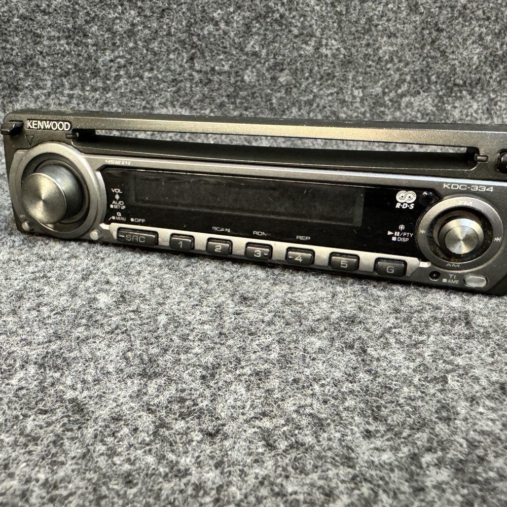 Kenwood Kdc-334 Face Front Panel Flip Off Facia Kdc334