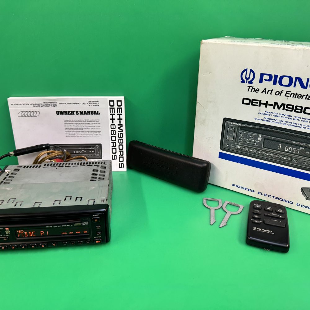 Pioneer Deh-M980RDS old Classic radio CD player high spec model boxed