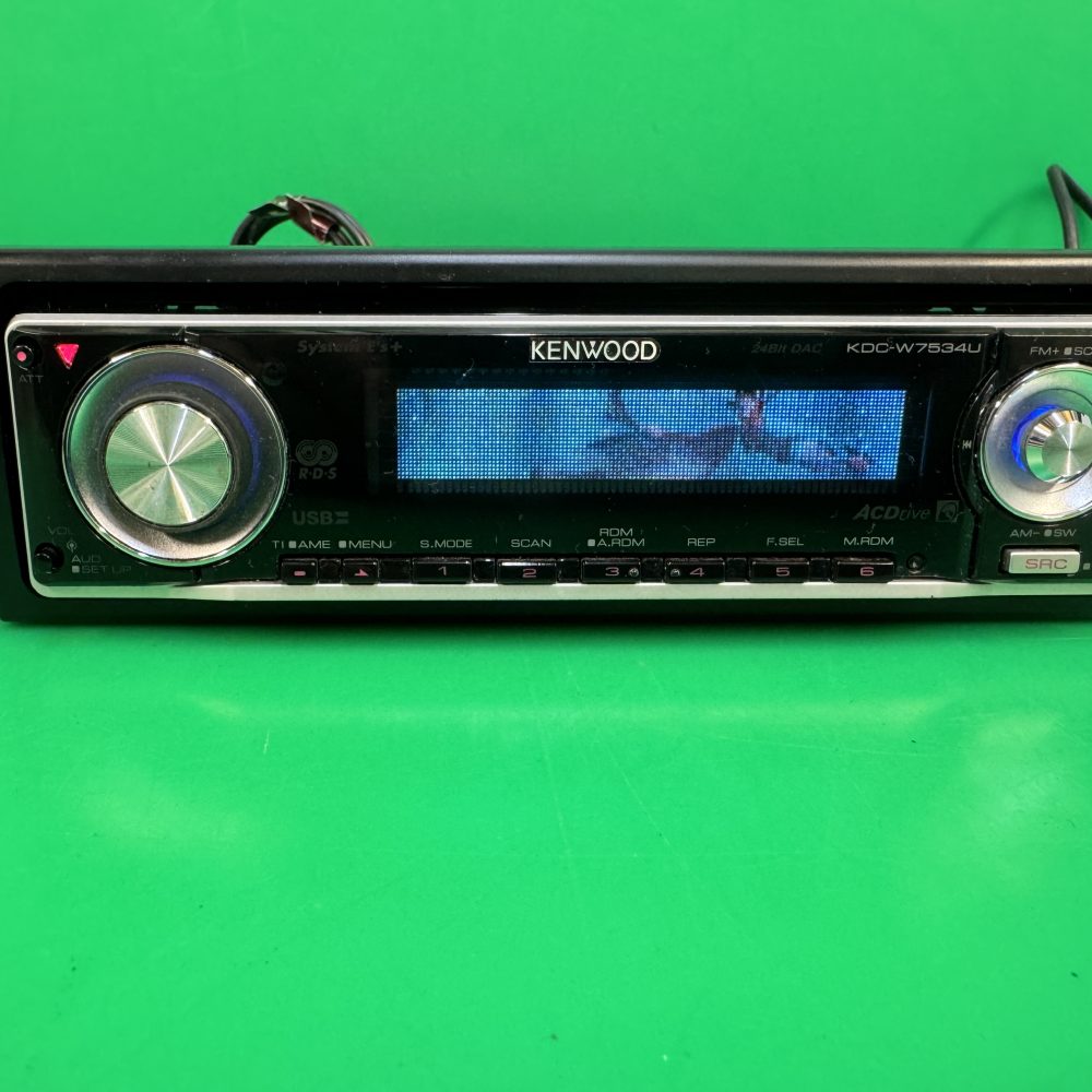 Old School Kenwood Car Radio Stereo Cd Player Kdc-W7534u high spec ACDrive
