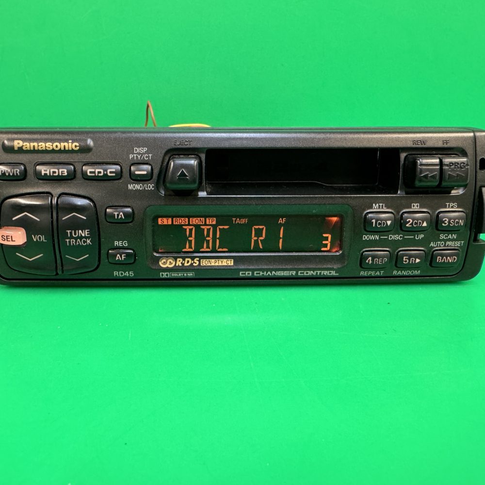 Panasonic Rd45 Old Classic Vintage Radio Cassette Player with Cd changer control