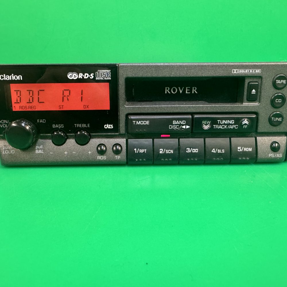 Clarion Rover old car radio cassette player PU-9590B - XQD 10048