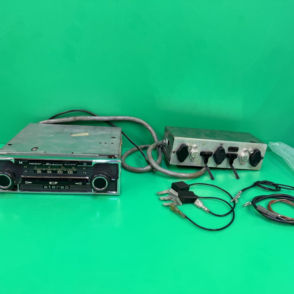 Old Classic Vintage Becker Mexico Olympia Cassette Player RARE MODEL