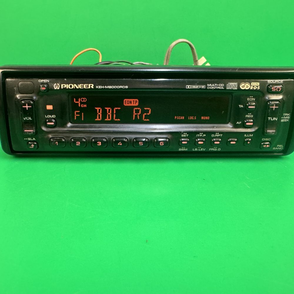 Pioneer old car radio cassette Keh-M8000 Classic with Cd changer control