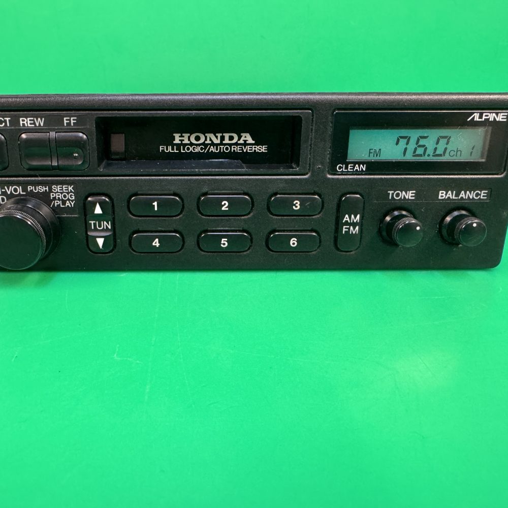 Honda Alpine retro Cassette player Japanese spec model CM3409PW