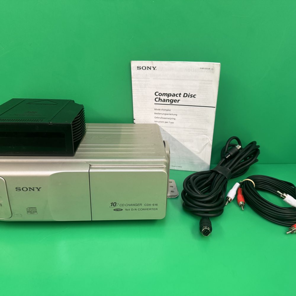 Sony Car Radio Stereo 10 Disc Plug In Cd Changer Model Cdx-616