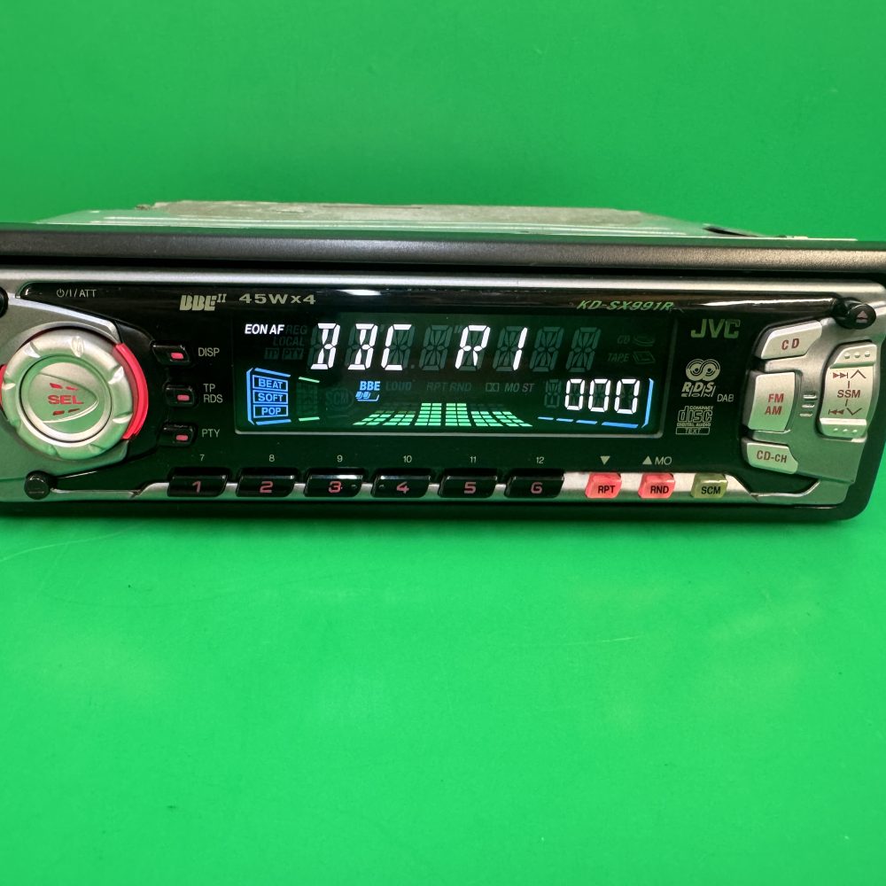 Jvc Kd-Sx991 car Radio Cd media Player with cd control high spec