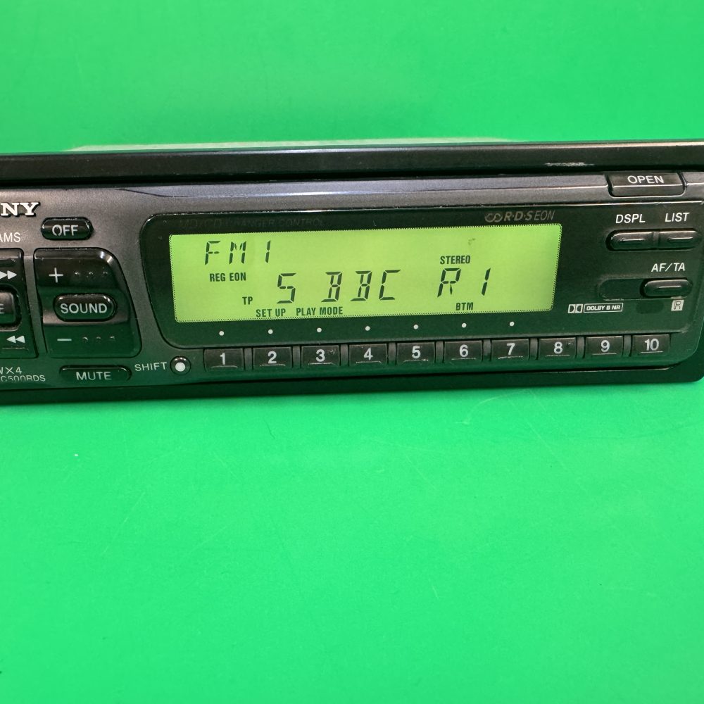 Sony Car Radio Cassette Player with Cd Changer Control Xr-C500rds