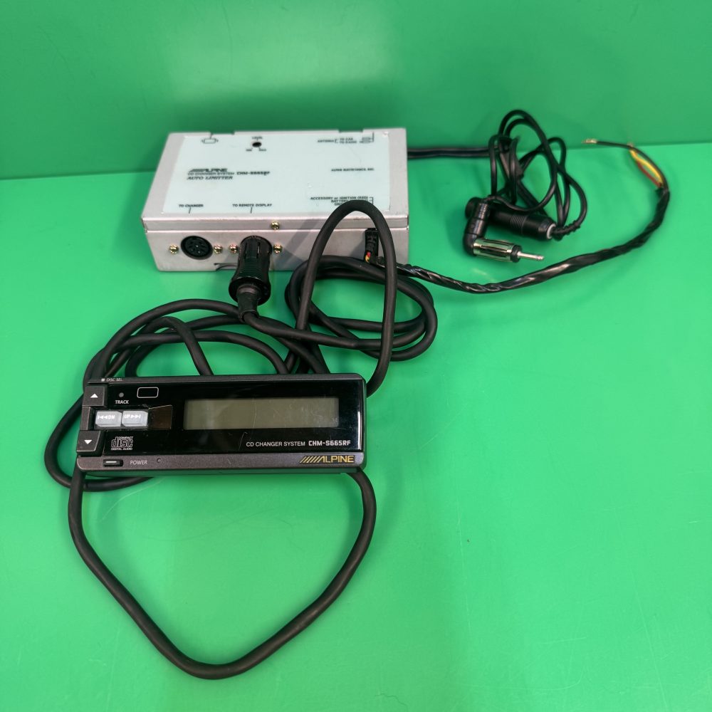 Old Alpine Chm-S665rf Retro Classic Cd Changer Frequency Modulator Control Kit