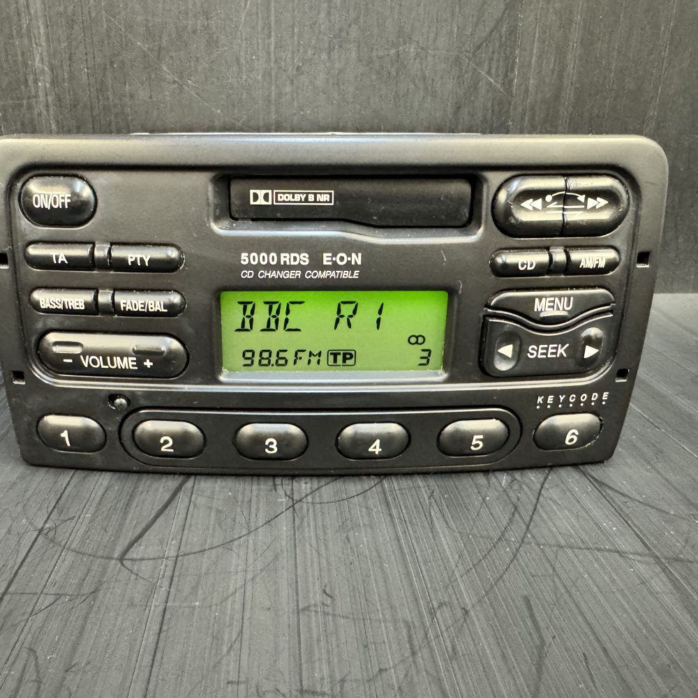 Ford 5000rds car Radio Cassette with code - Transit Fiesta Focus