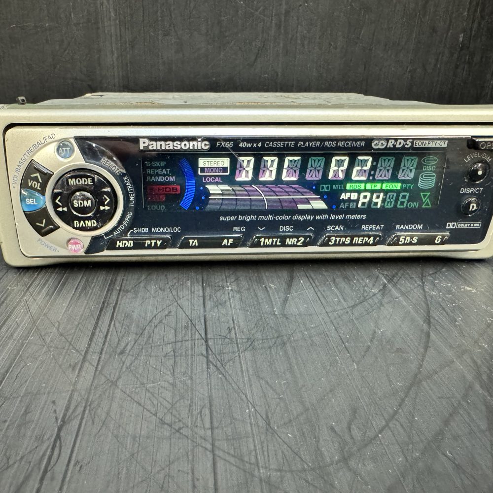 Panasonic Classic Retro Car Radio Stereo CD player Cq-FX66