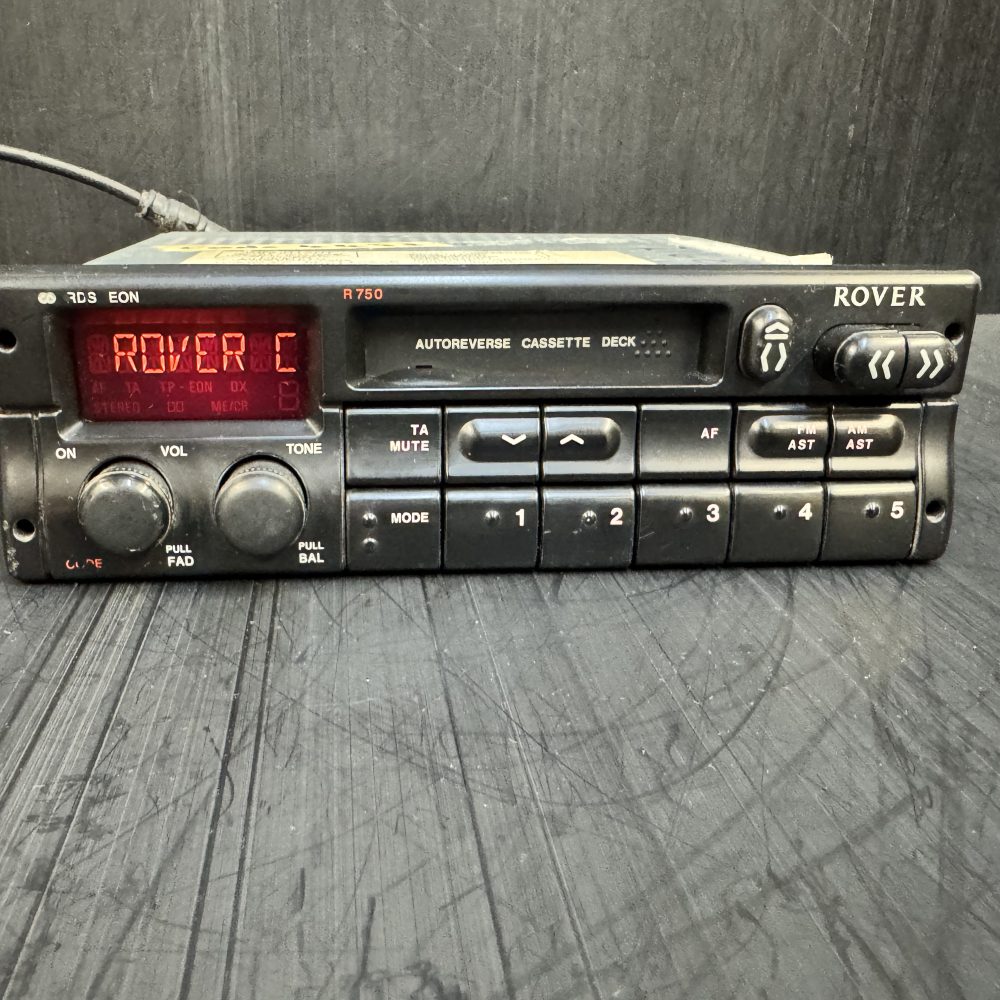 Austin rover Philips R750 old car radio cassette player with code
