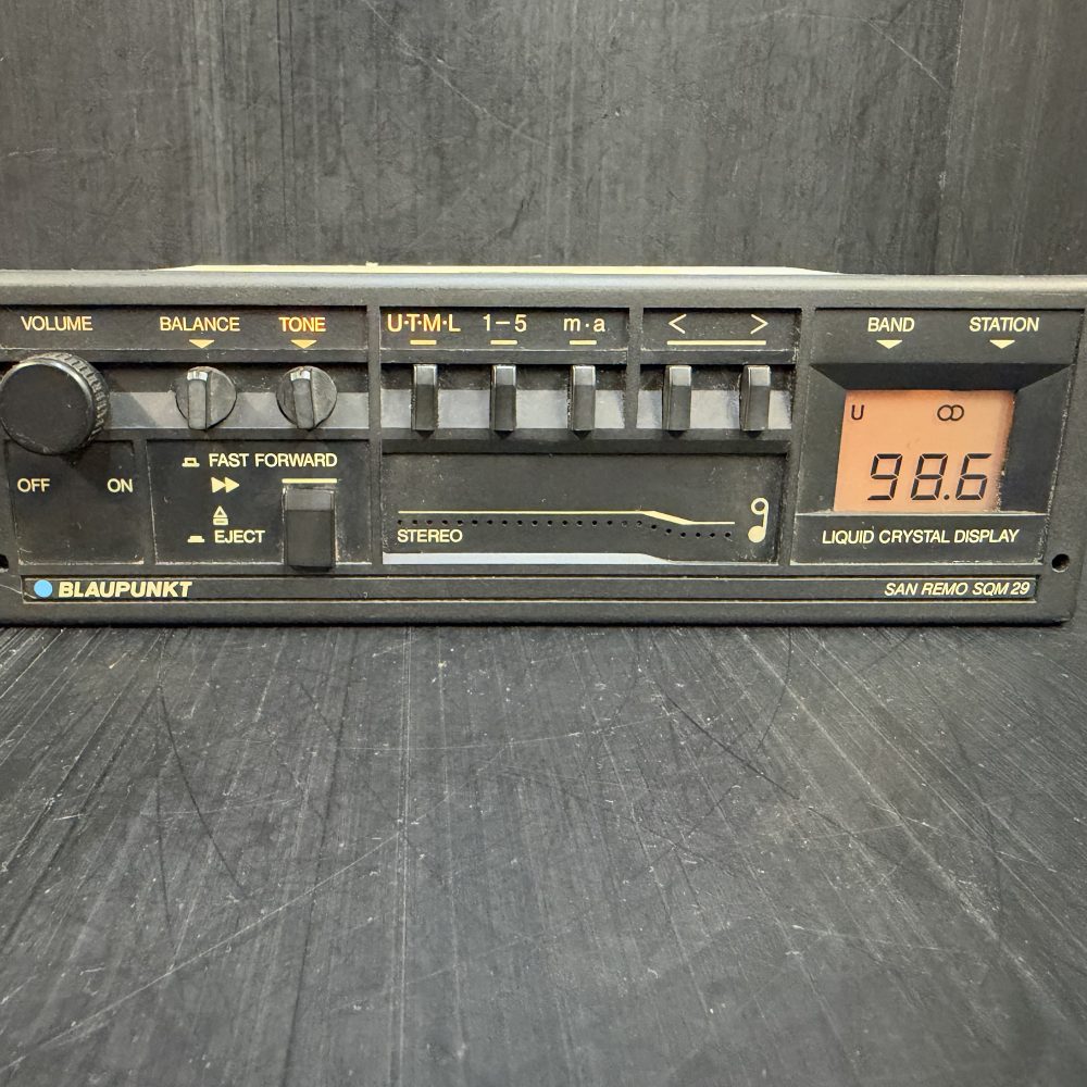 Blaupunkt San Remo SQM39 old retro car radio cassette player