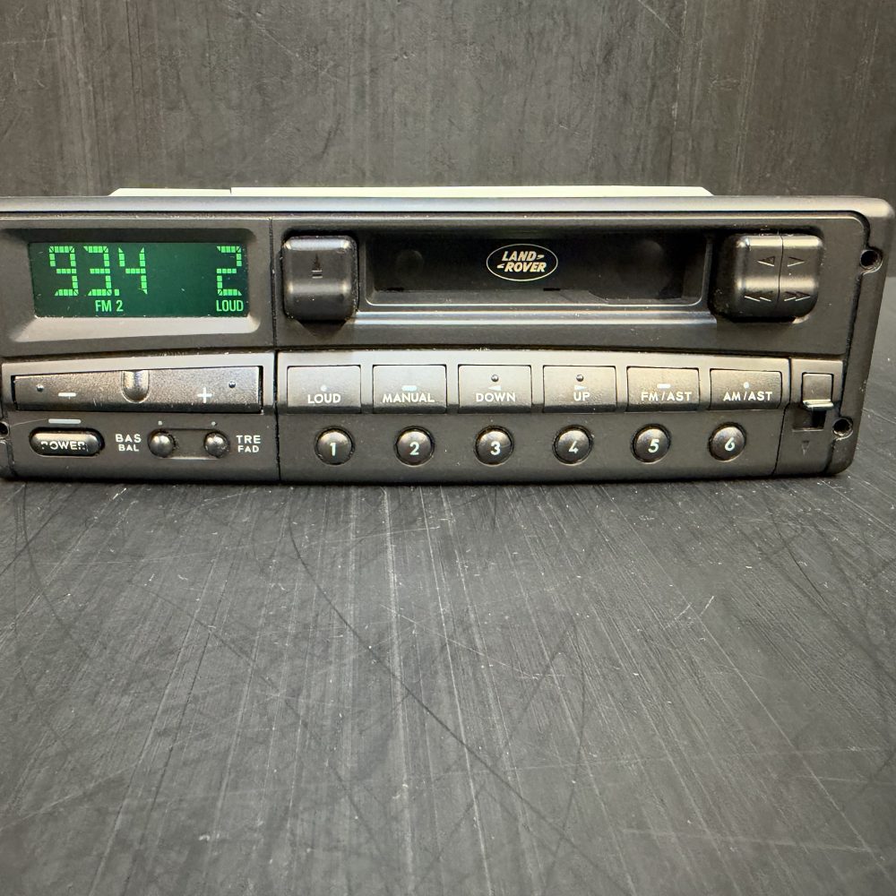 Land Rover Defender etc Car Radio Stereo Cassette Rover With Code