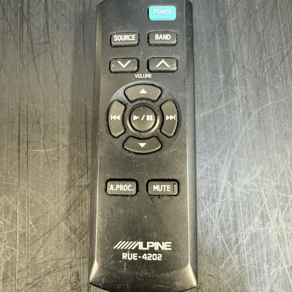 Alpine Rue-4202 Car Radio Stereo Remote Control Ir Controller Cde Cda Tda TDM