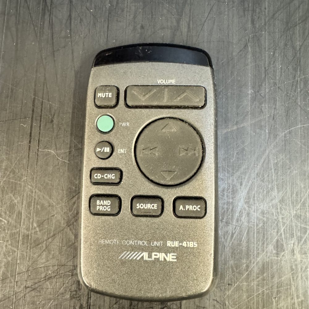Alpine Rue-4185 Car Radio Stereo Remote Control Ir Controller Tda TDM